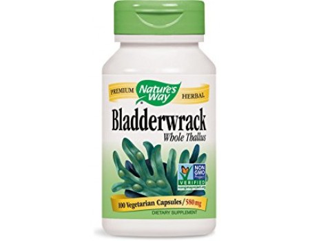 BLADDERWRACK 580 mg. 100 capsules